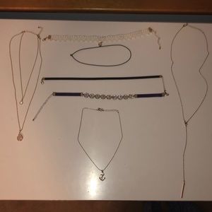 chokers and necklaces